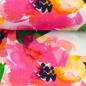 Preview: Double Slub Musselin Haren Bunte Blüten Blüten by Swafing 